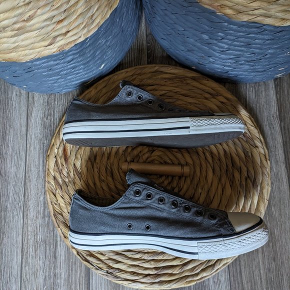 Used (M10) - CONVERSE Distressed Slip-On Sneakers - Picture 4 of 7